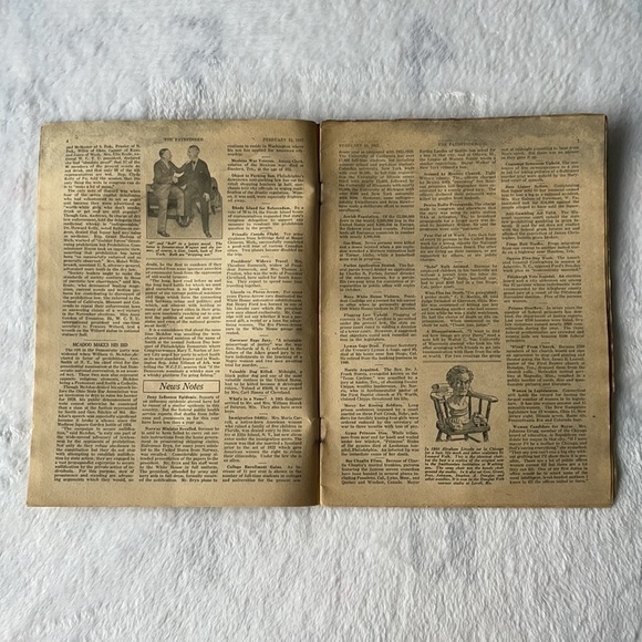 VINTAGE 100 Year Old Newspaper “The Pathfinder” Newspaper February 12, 1… - Picture 5 of 12